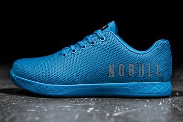 Men's Nobull Bright Blue Trainers Blue | SG E2205B